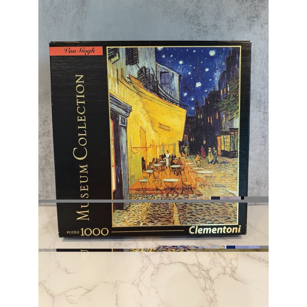 Museum Collection Van Gogh Cafe Terrace At Night 1000 pc Puzzle by Clementoni